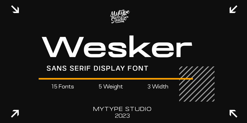 Wesker font