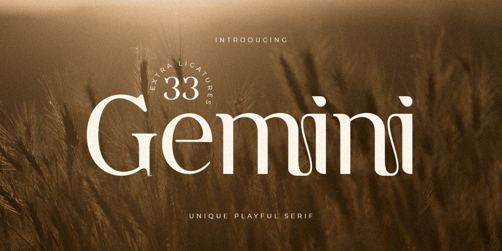 Gemini Style font