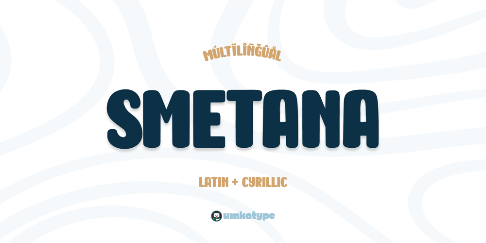 Smetana font