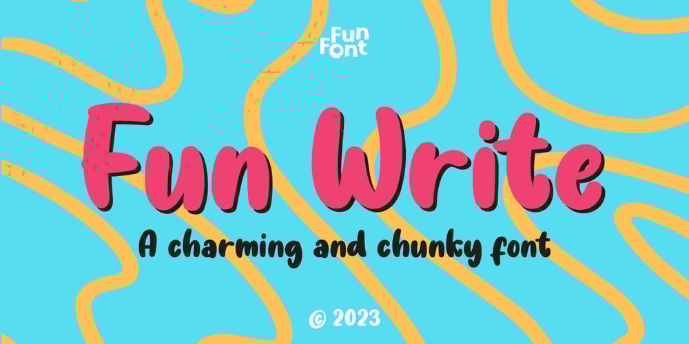 Fun Write font