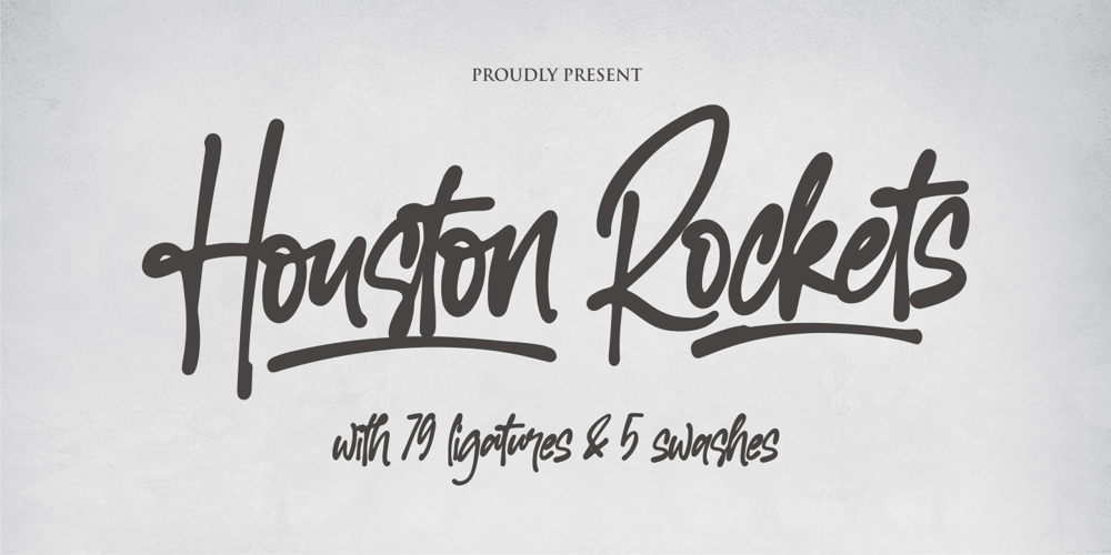 Houston Rockets font