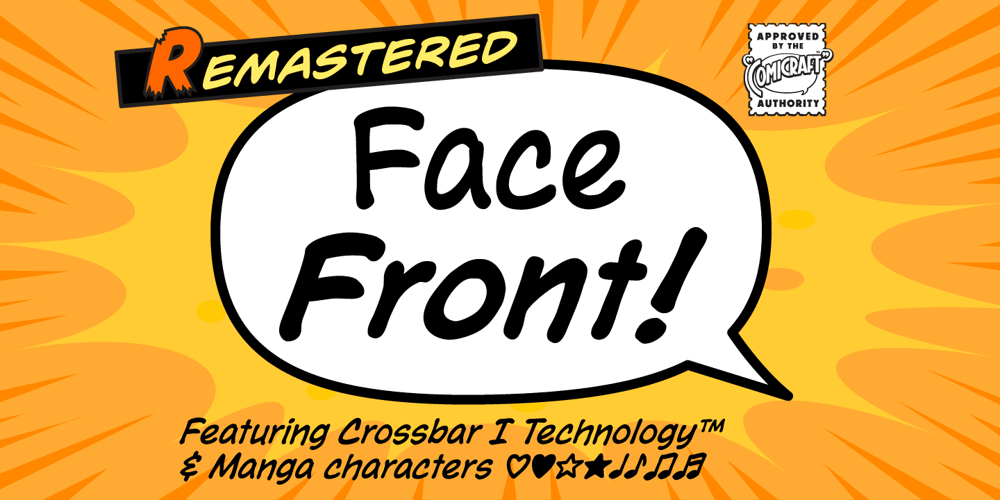 Face Front font