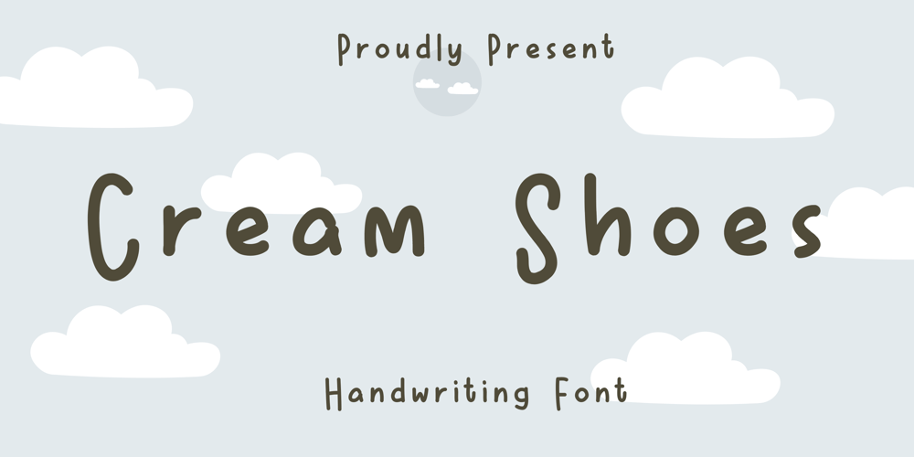 Cream Shoes font