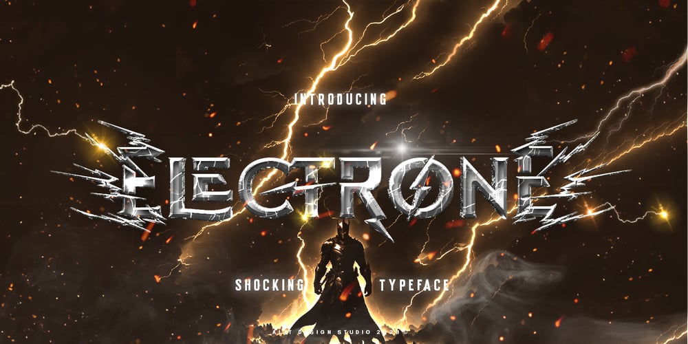 Electrone font