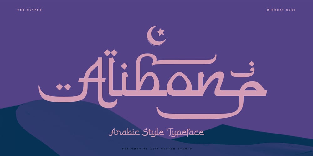 Alibon font