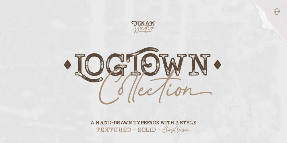 Logtown font