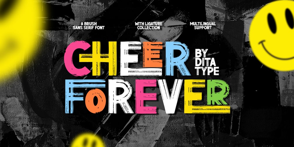 Cheer Forever font