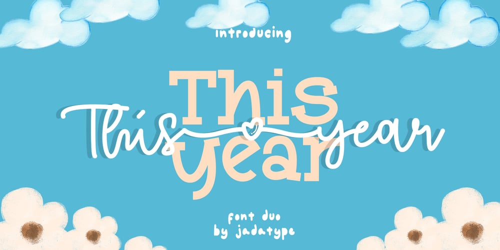 This year font