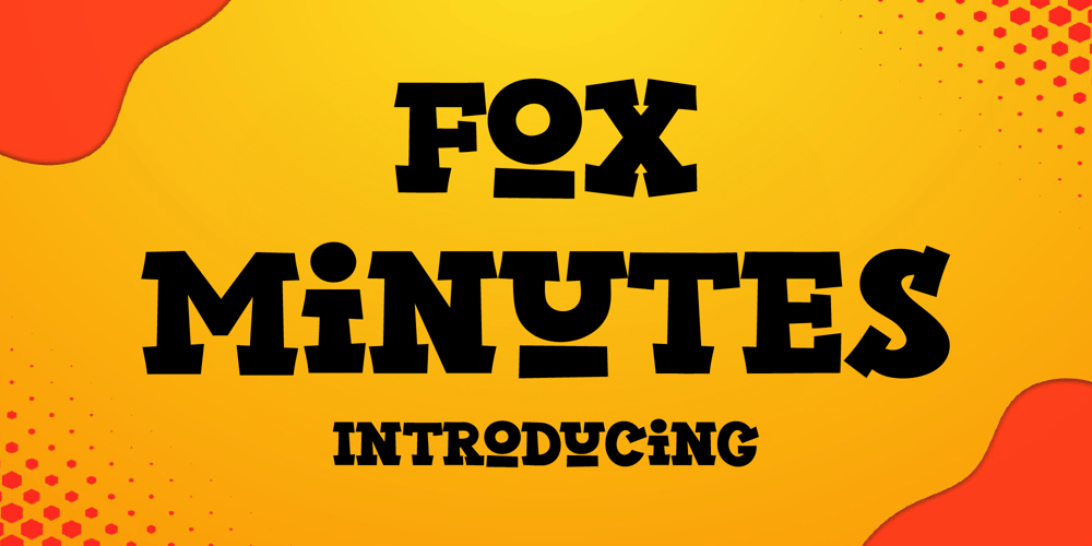 Fox Minutes font