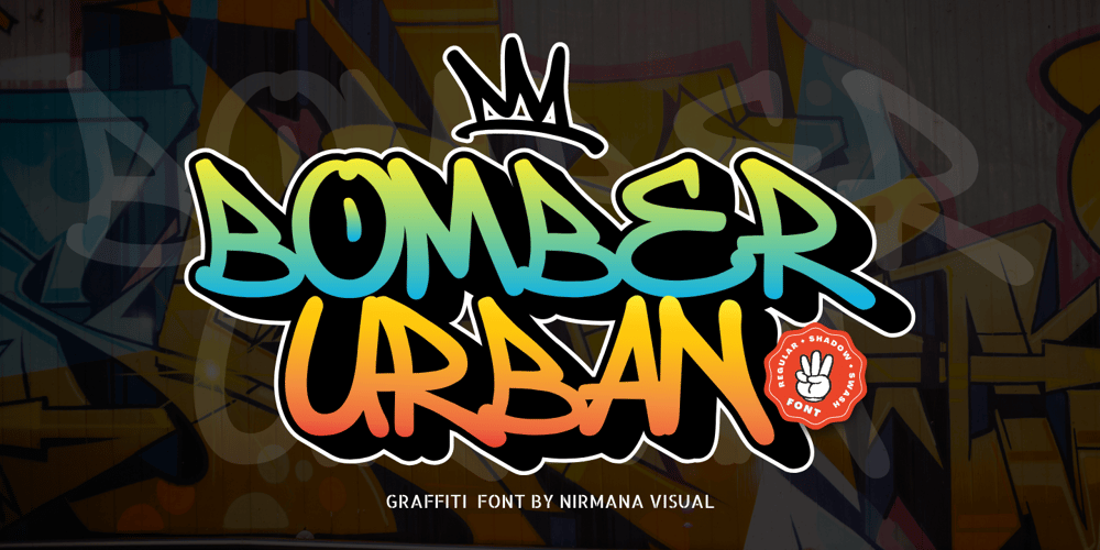 Bomber Urban font