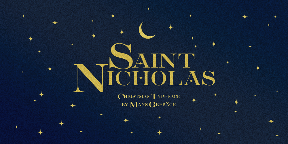 Saint Nicholas font