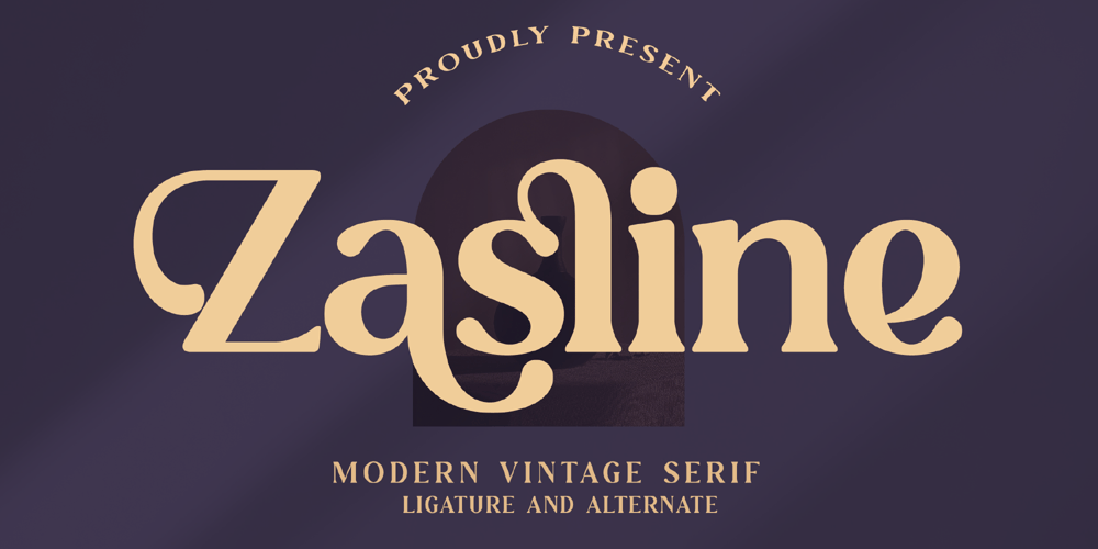 Zasline font