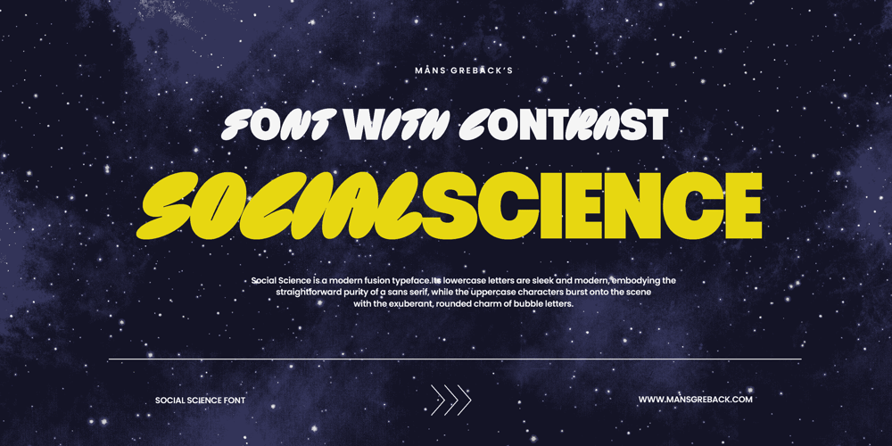 Social Science font