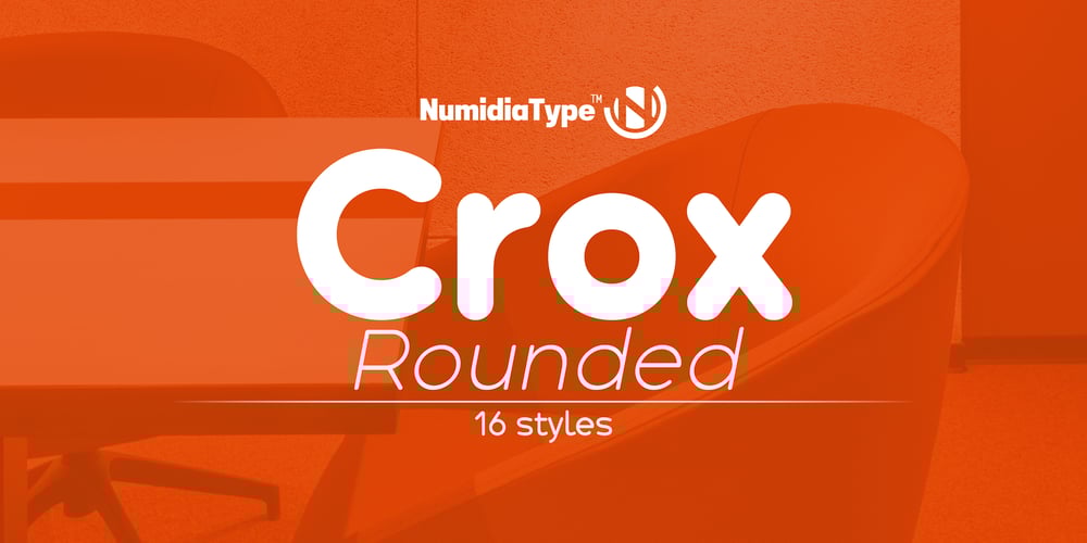 Crox Rounded font
