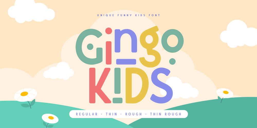 Gingo Kids font