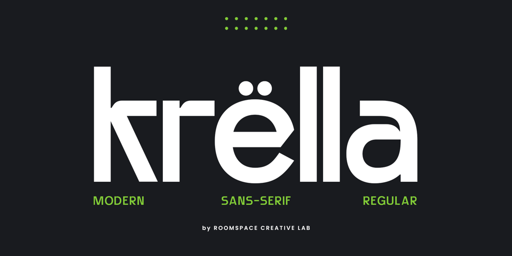 Krella font