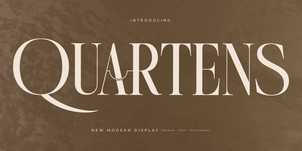 Quartens font