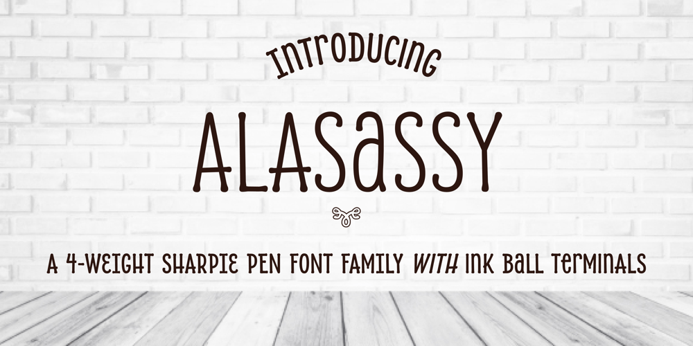 Alasassy Caps font