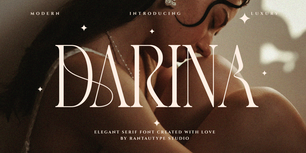 Darina font