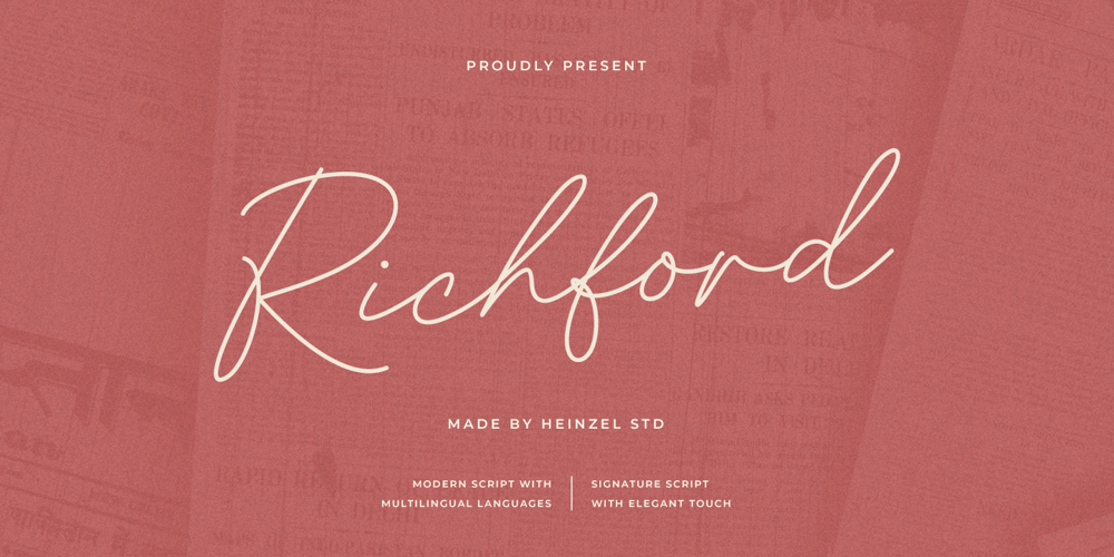 Richford font