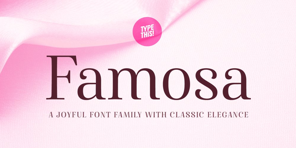 Famosa font