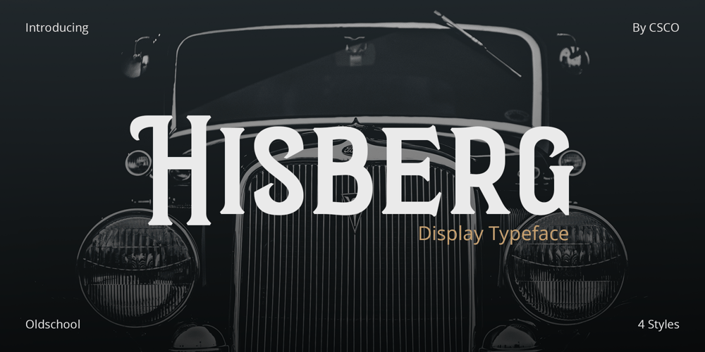 Hisberg font