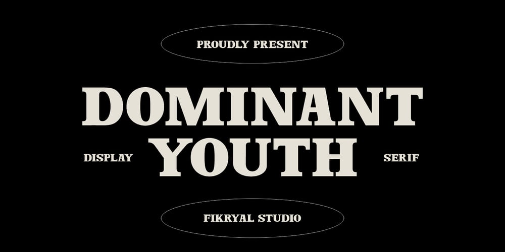 Dominant Youth font