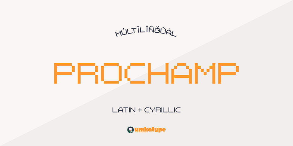 Prochamp font