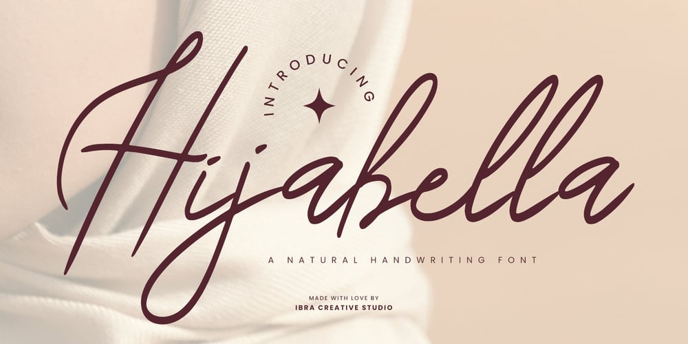 Hijabella font