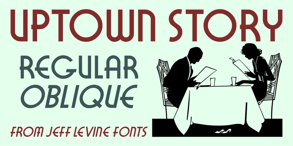 Uptown Story JNL font