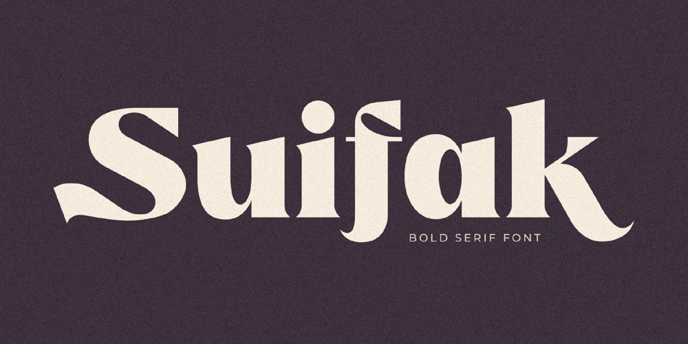 Suifak font