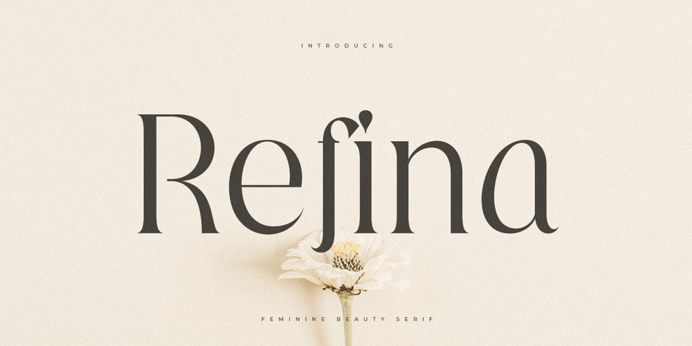 Refina font