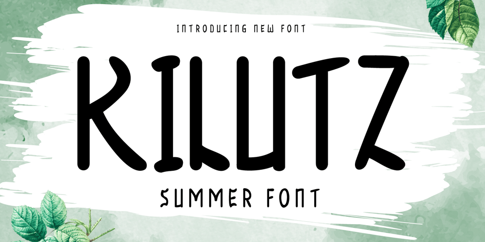 Kilutz font