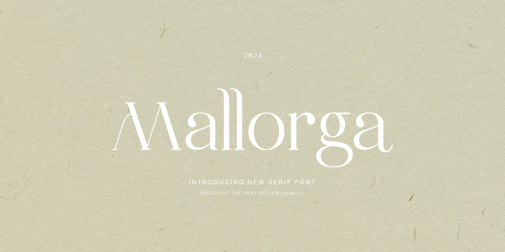 Mallorga font
