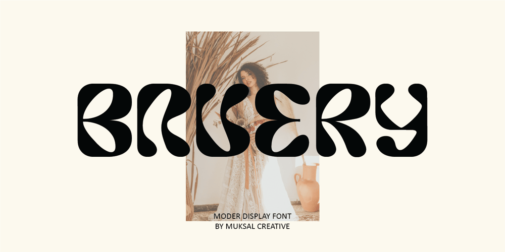 Bavery font