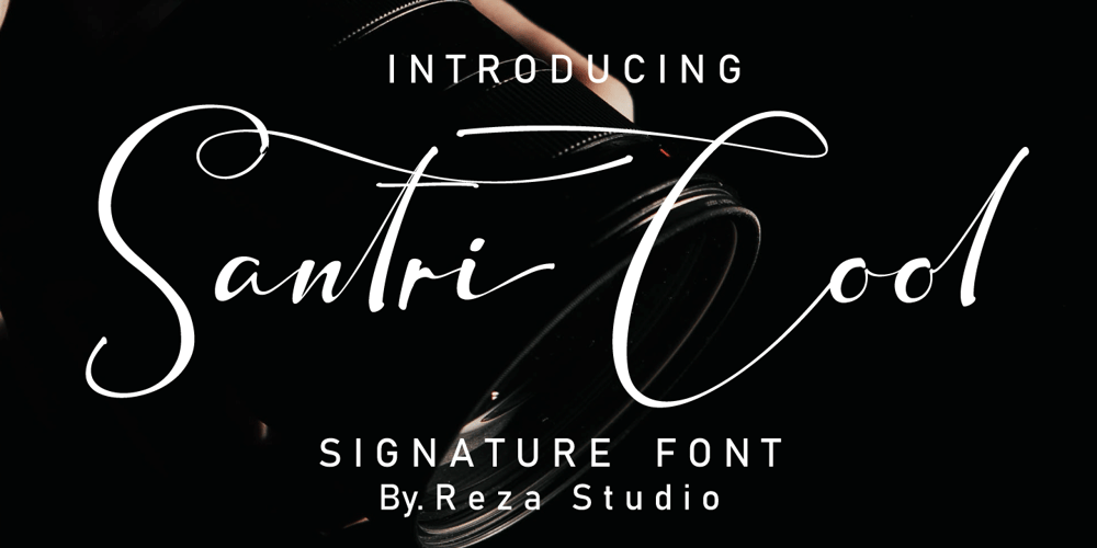 Santri Cool font
