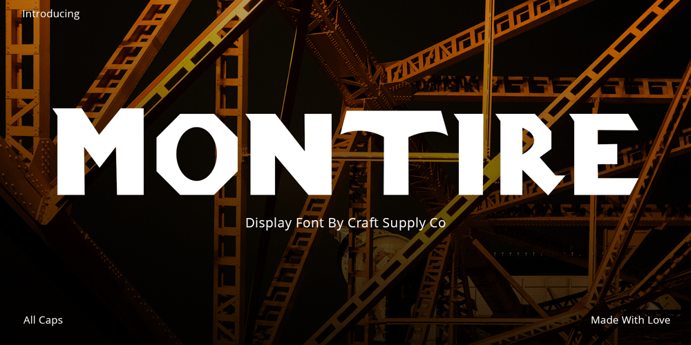 Montire font