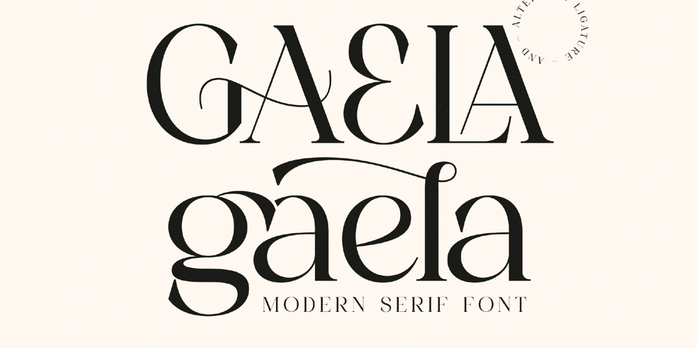 Gaela font