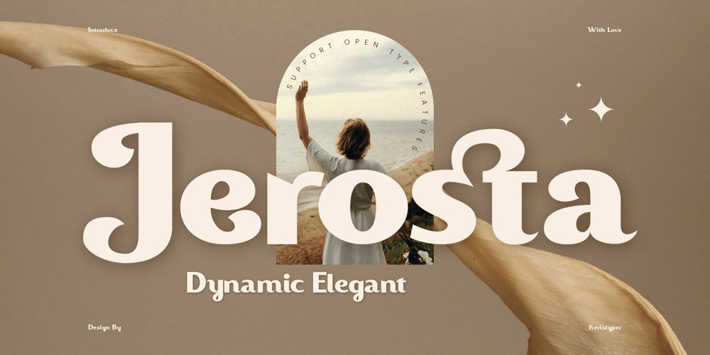 Jerosta font