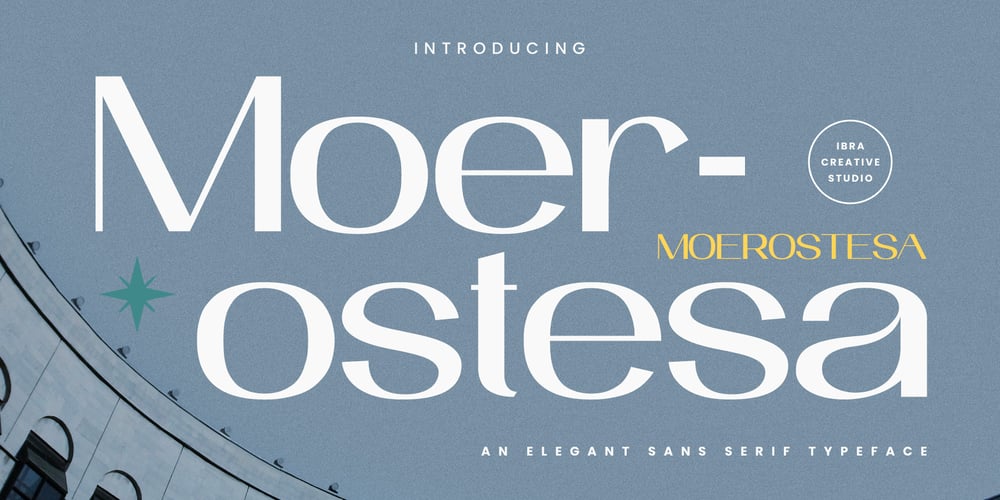 Moerostesa font