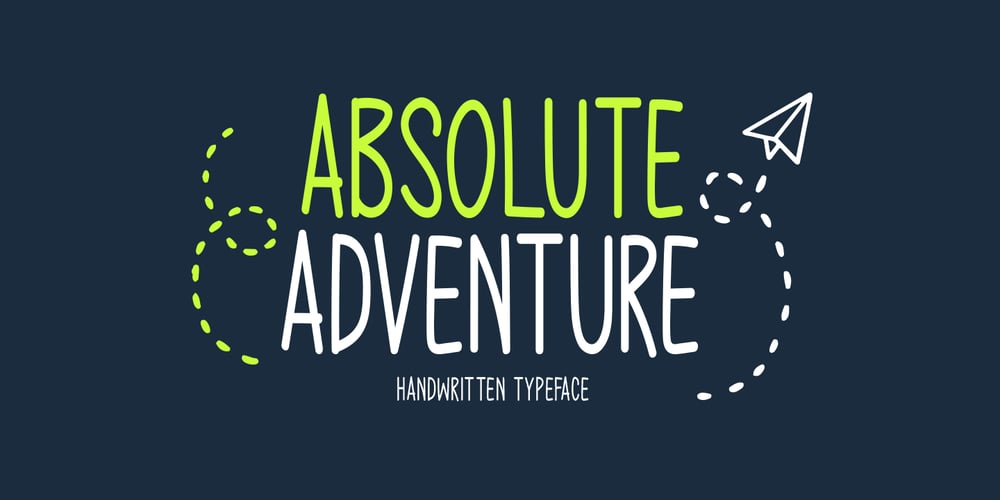 Absolute Adventure font