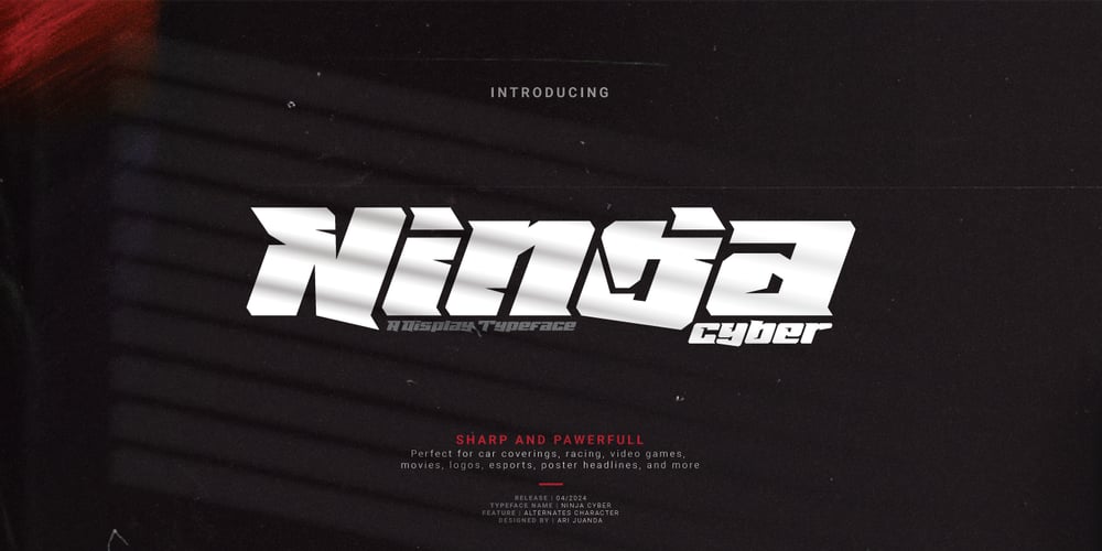 Ninja Cyber font