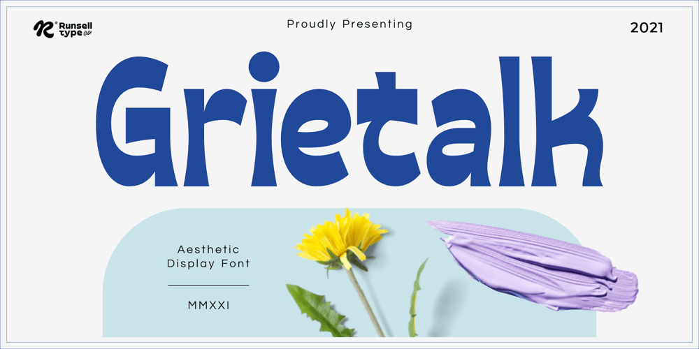 Grietalk font