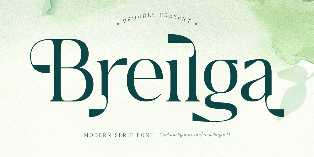 Breilga font