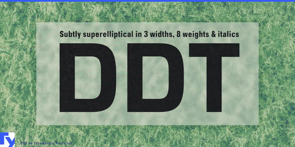 Ddt font