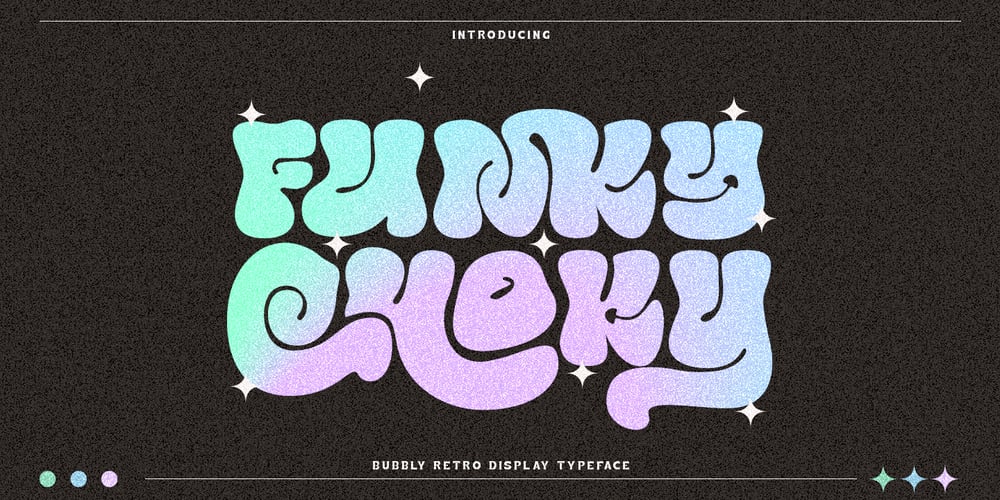 Funky Choky font