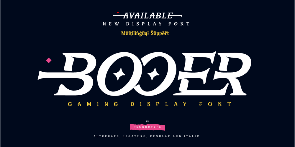 Booer font
