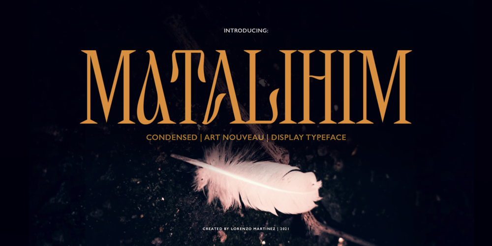 Matalihim font