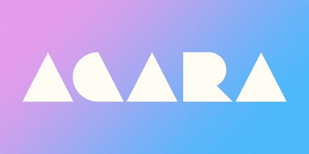 Agara font
