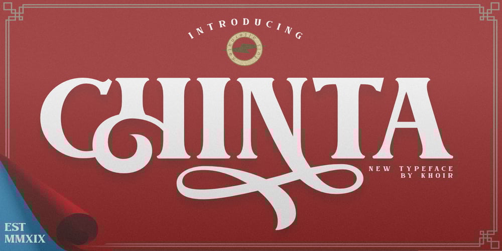 Chinta Retro Font font